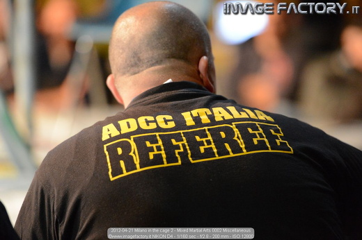 2012-04-21 Milano in the cage 2 - Mixed Martial Arts 0002 Miscellaneous
